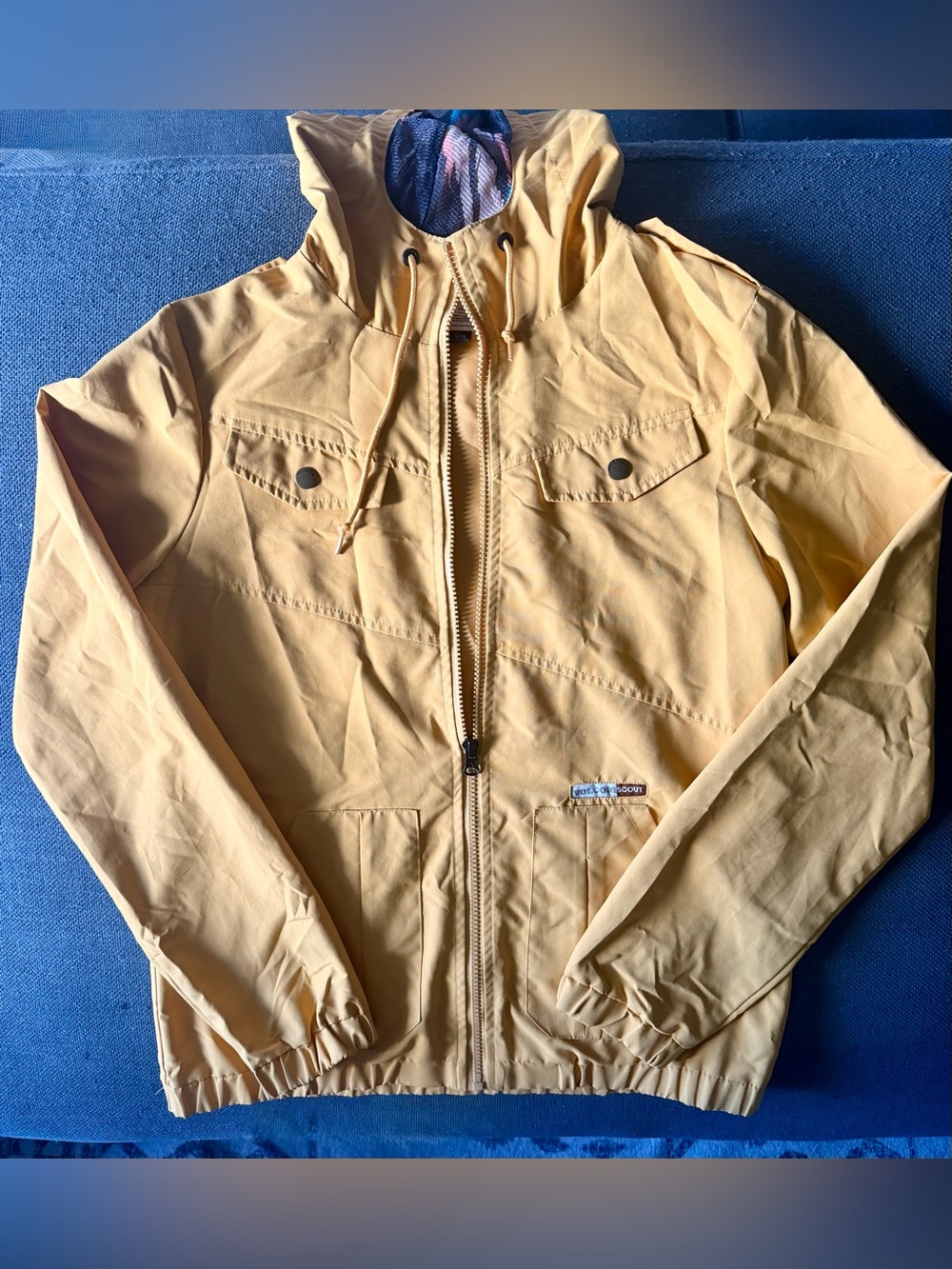 Volcom Hooded Yellow Jacket